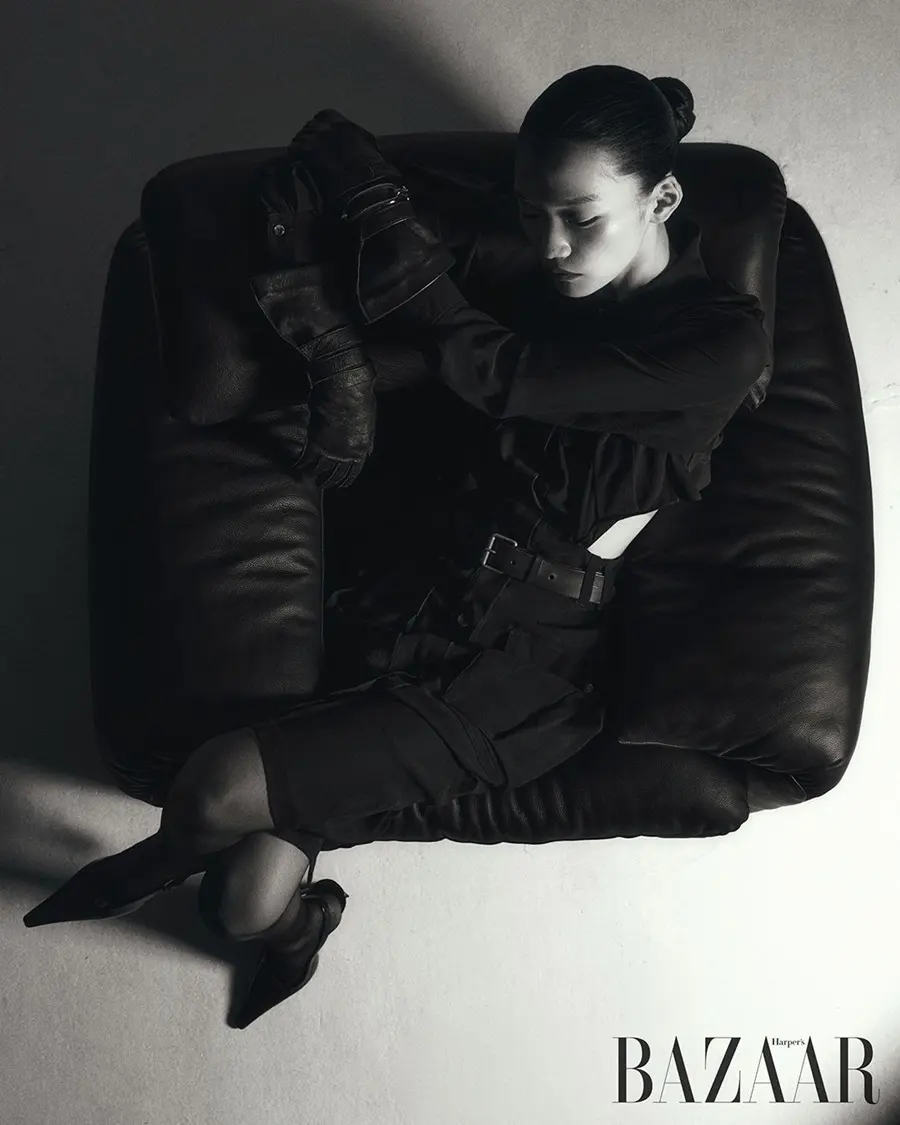 Io Sekine,Ziqi & Song Ah Woo @ Harper's BAZAAR Korea May 2024