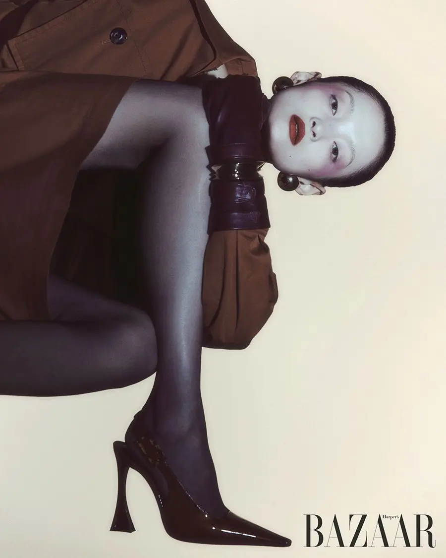 Io Sekine,Ziqi & Song Ah Woo @ Harper's BAZAAR Korea May 2024