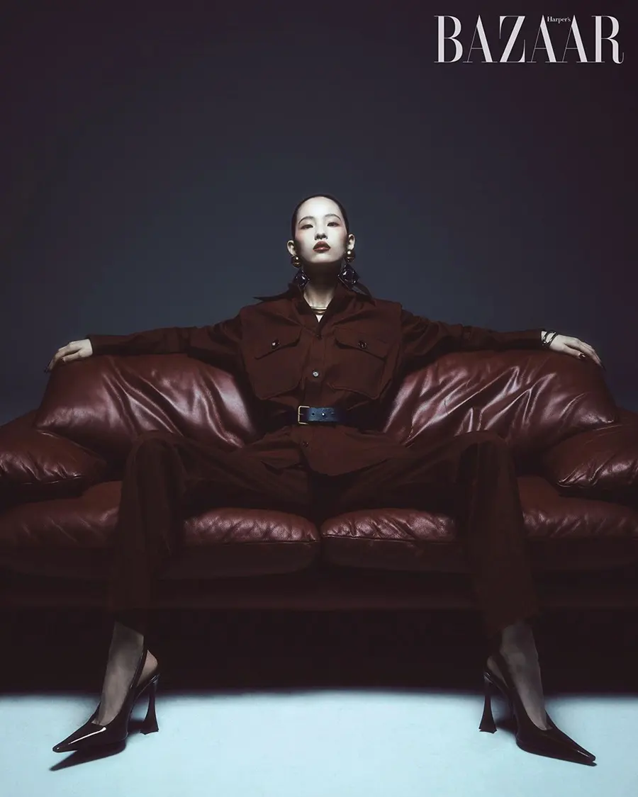 Io Sekine,Ziqi & Song Ah Woo @ Harper's BAZAAR Korea May 2024