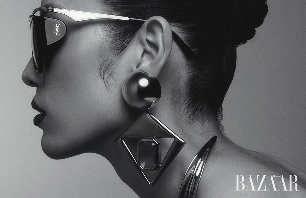 Io Sekine,Ziqi & Song Ah Woo @ Harper's BAZAAR Korea May 2024