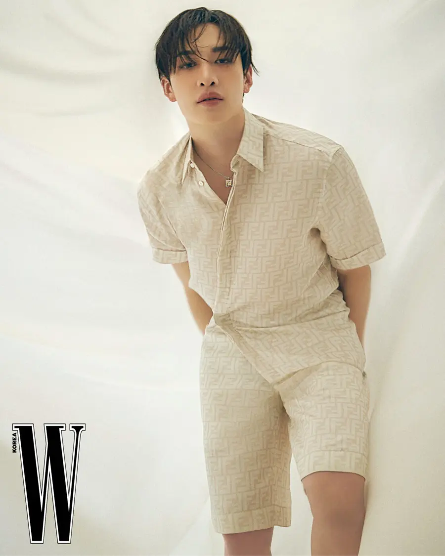 (Stray Kids) Bang Chan @ W Korea June 2024