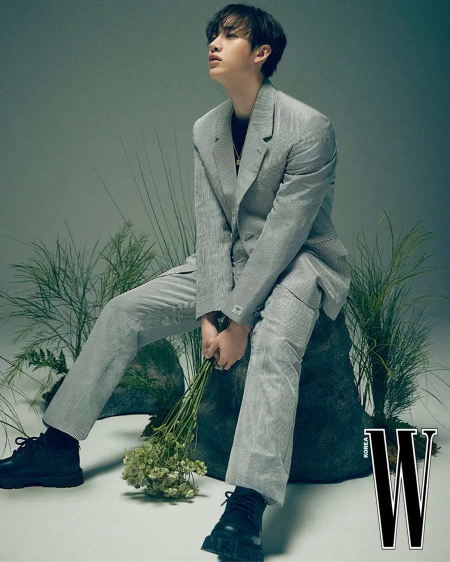 (Stray Kids) Bang Chan @ W Korea June 2024