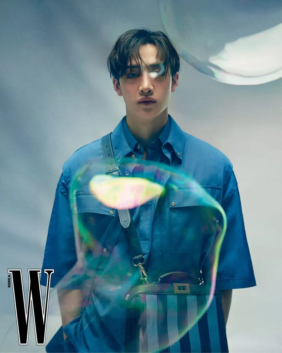(Stray Kids) Bang Chan @ W Korea June 2024