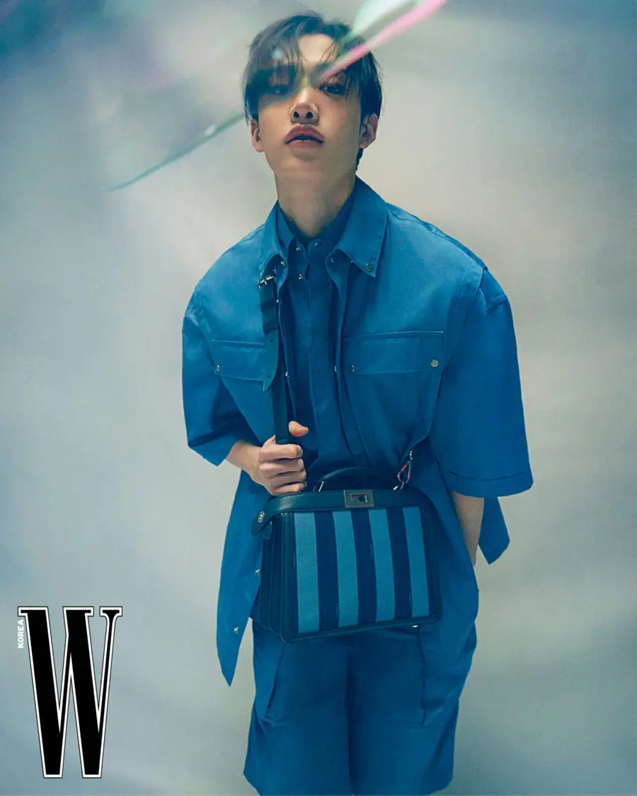 (Stray Kids) Bang Chan @ W Korea June 2024