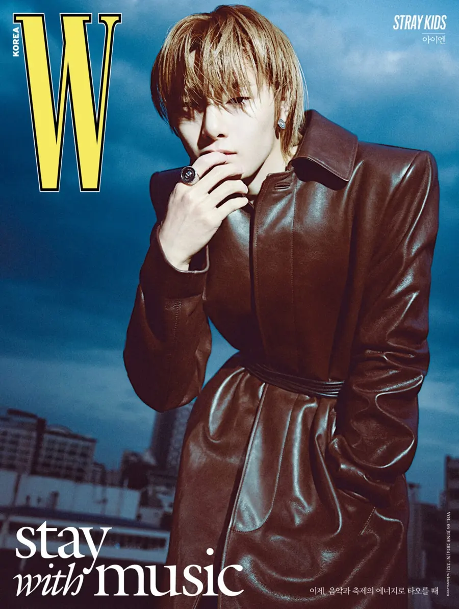 (Stray Kids) I.N @ W Korea June 2024