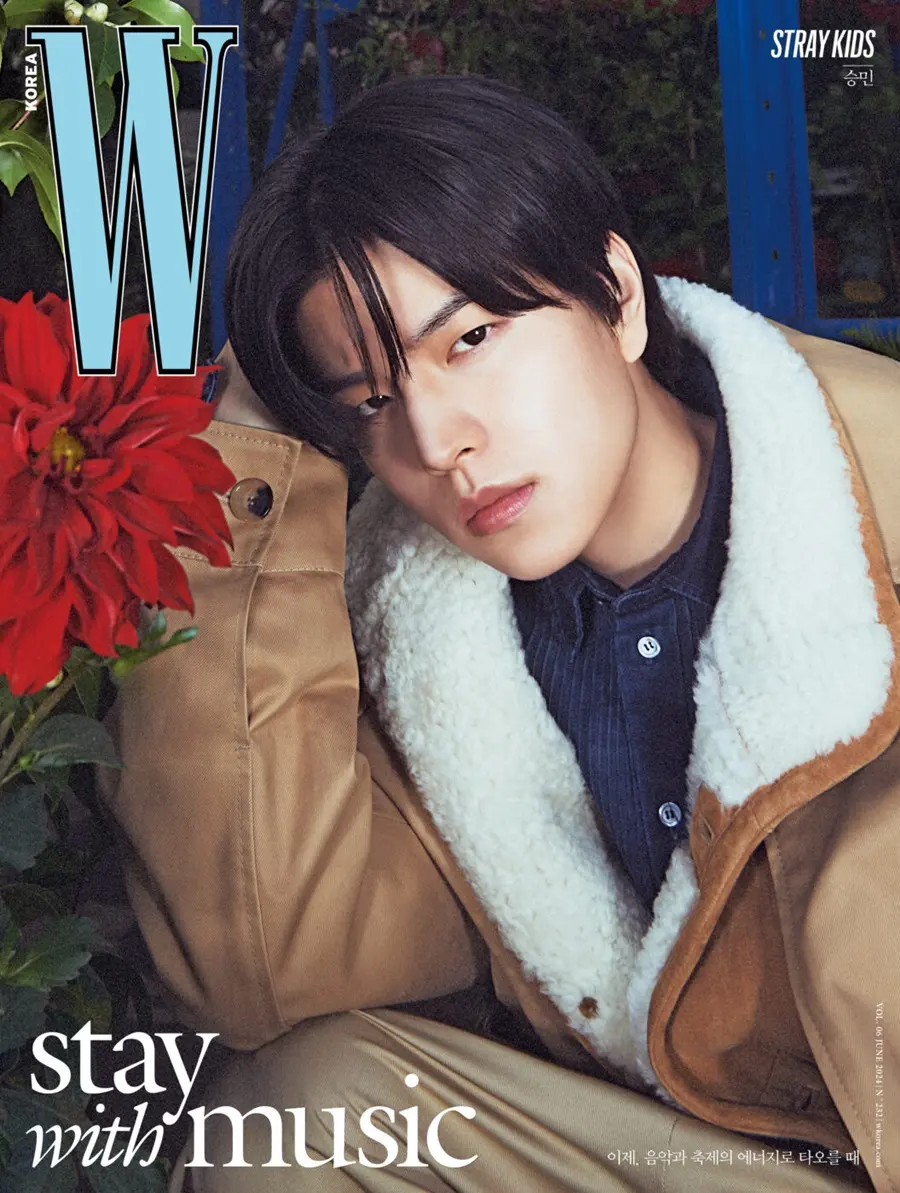 (Stray Kids) Seungmin @ W Korea June 2024