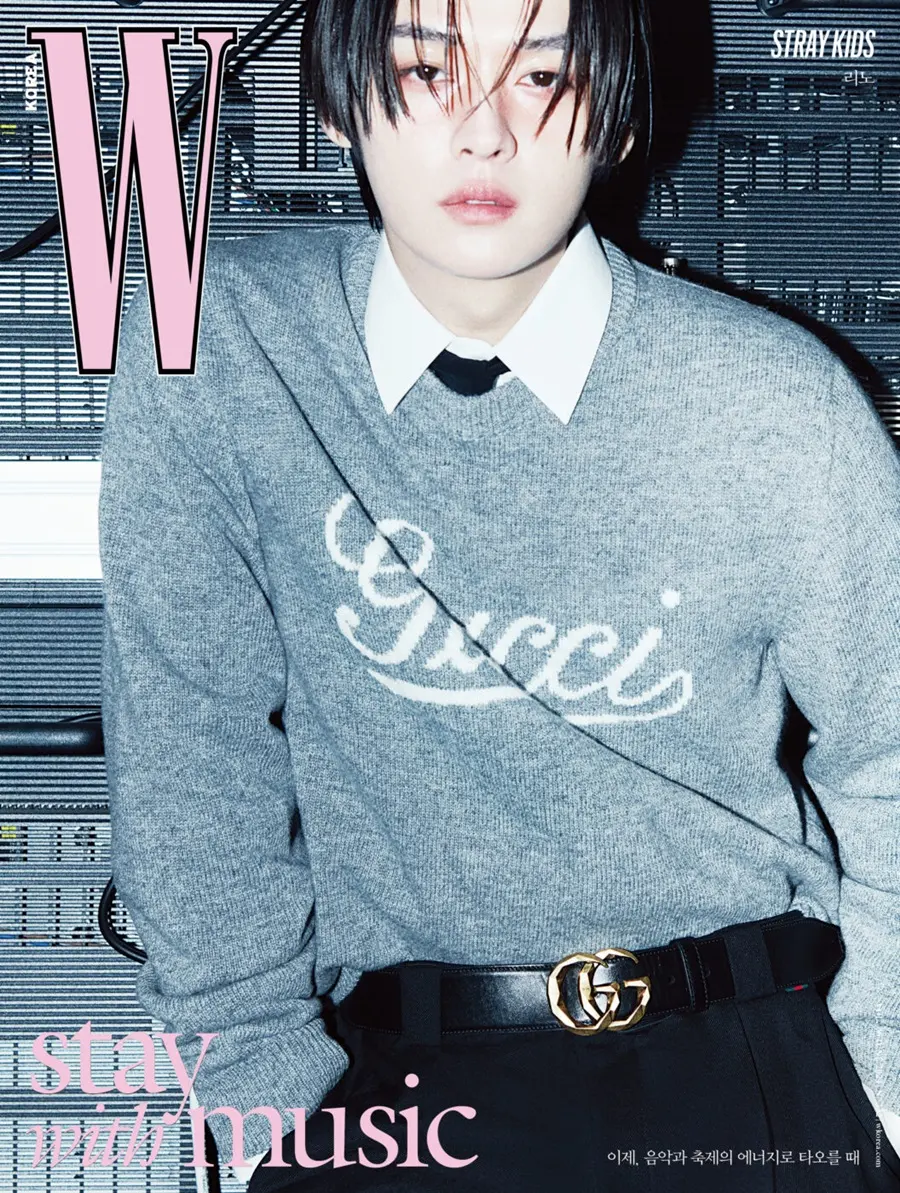 (Stray Kids) Lee Know @ W Korea June 2024