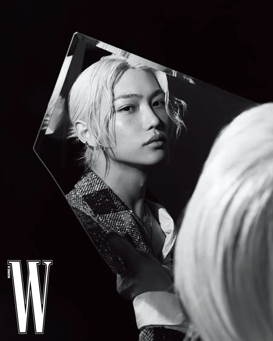 (Stray Kids) Felix @ W Korea June 2024