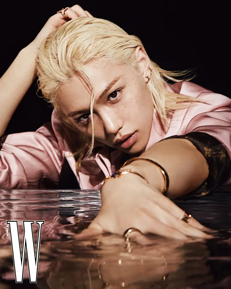 (Stray Kids) Felix @ W Korea June 2024