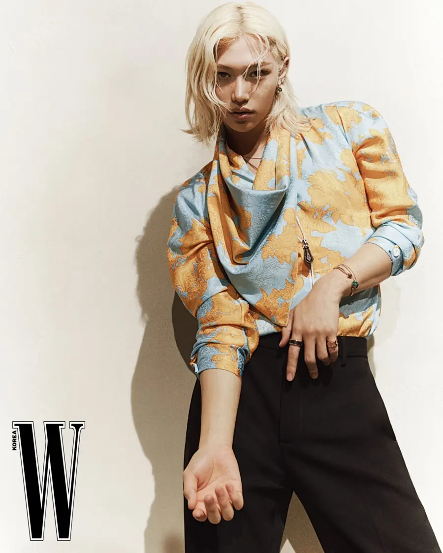 (Stray Kids) Felix @ W Korea June 2024