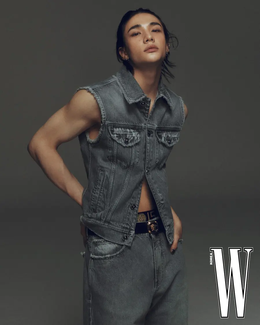 (Stray Kids) Hyunjin @ W Korea June 2024