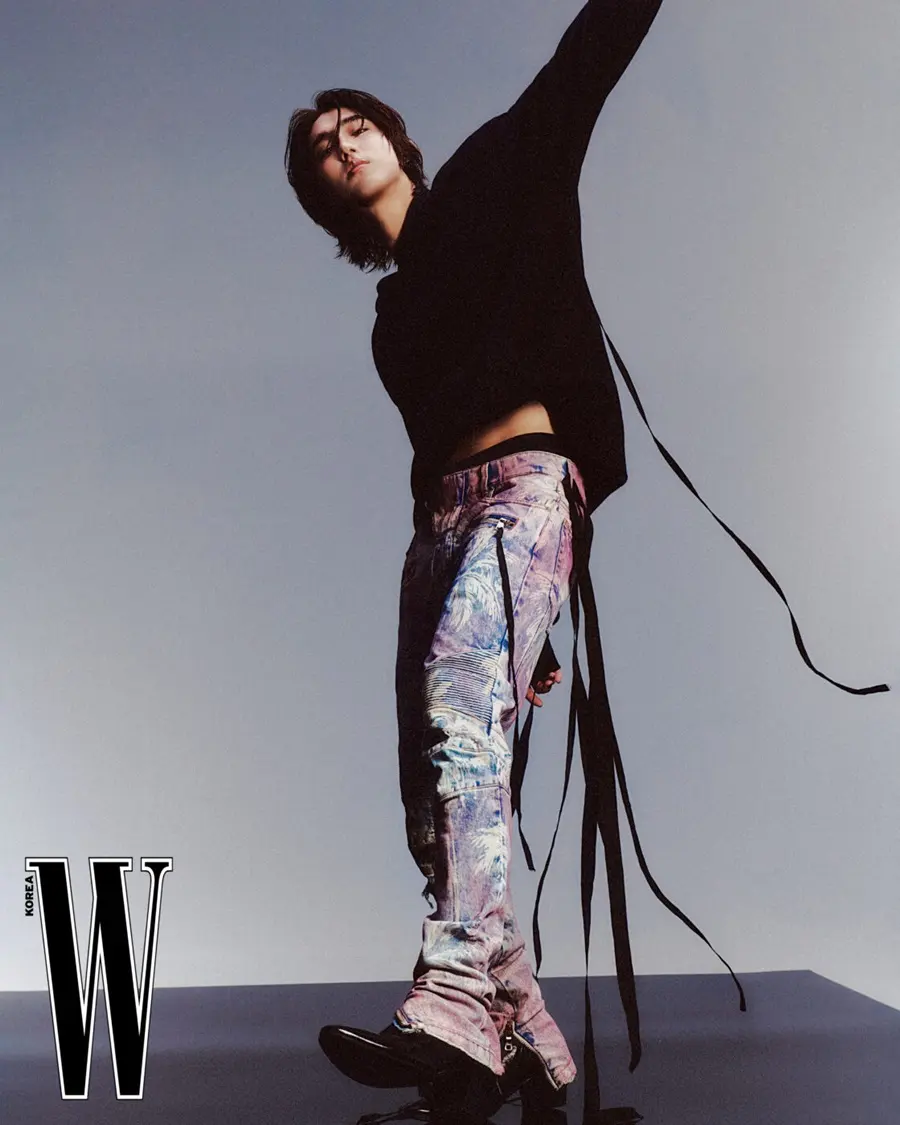 (Stray Kids) Han @ W Korea June 2024