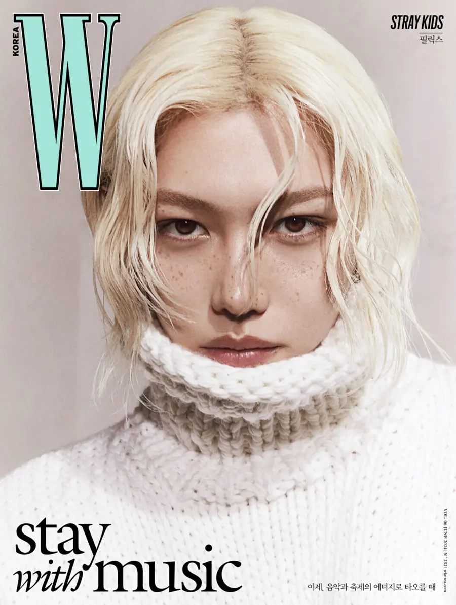 Stray Kids @ W Korea June 2024