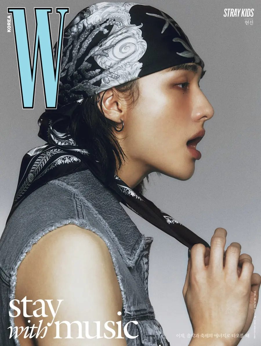 Stray Kids @ W Korea June 2024