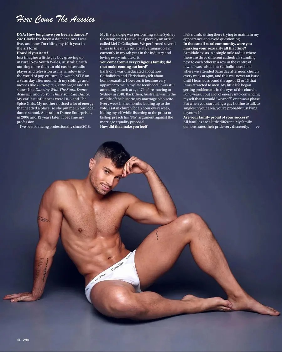 Zac Clark @ DNA Magazine issue 292 April 2024