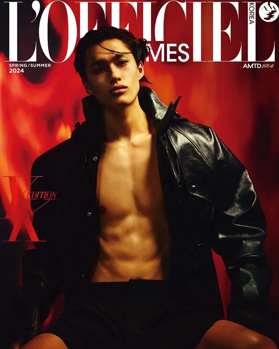 Mathieu Simoneau @ L'Officiel Hommes Korea Spring/Summer 2024