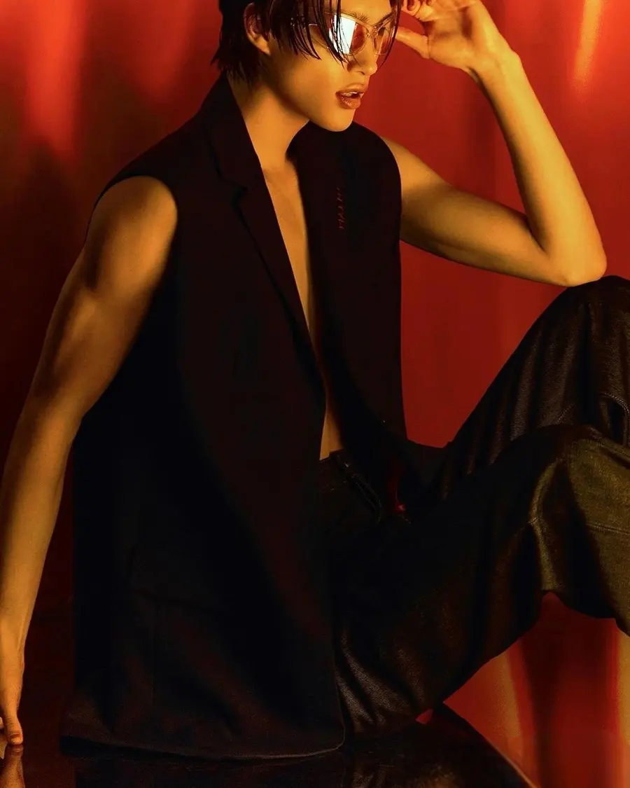 Mathieu Simoneau @ L'Officiel Hommes Korea Spring/Summer 2024