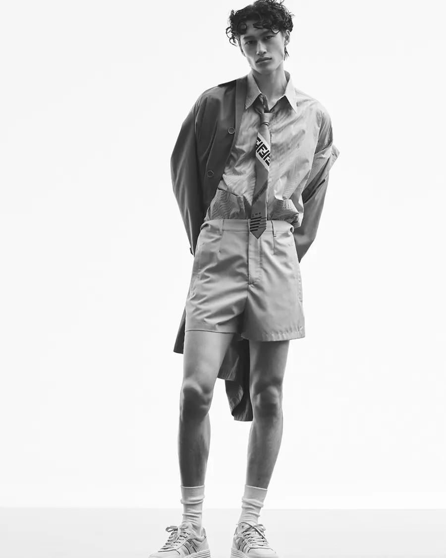 Mathieu Simoneau @ L'Officiel Hommes Korea Spring/Summer 2024