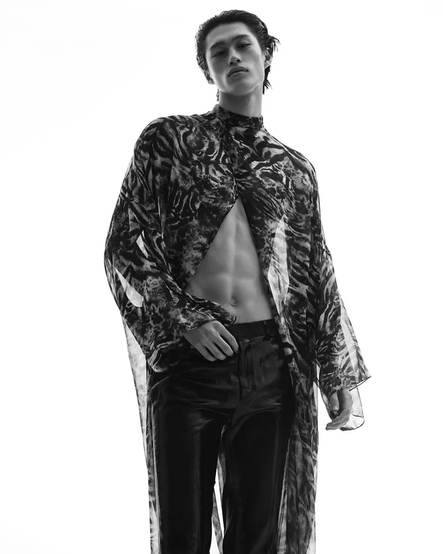Mathieu Simoneau @ L'Officiel Hommes Korea Spring/Summer 2024