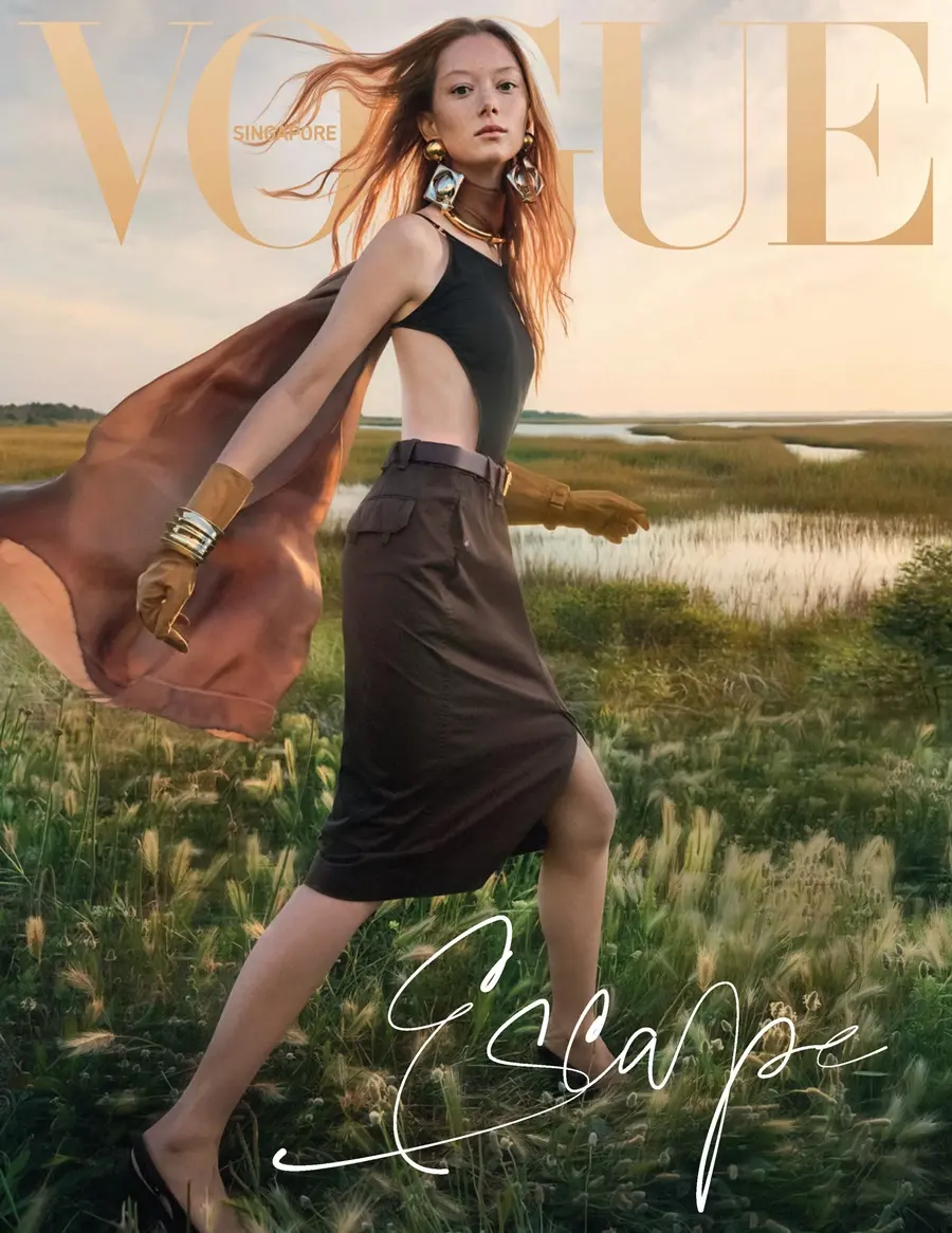 Sara Grace Wallerstedt @ VOGUE Singapore May 2024