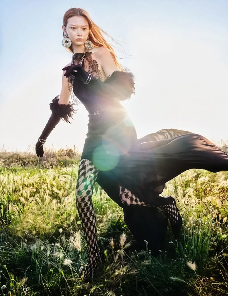 Sara Grace Wallerstedt @ VOGUE Singapore May 2024
