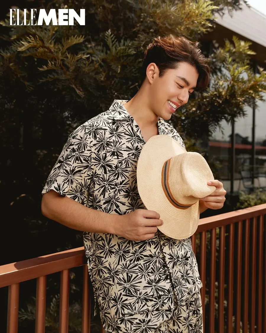 นาย ณภัทร @ ELLE MENx Thailand May 2024