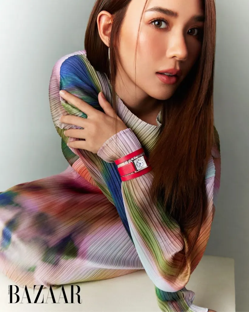 ไมกี้ ปณิธาน & ญดา นริลญา @ Harper's BAZAAR Thailand May 2024