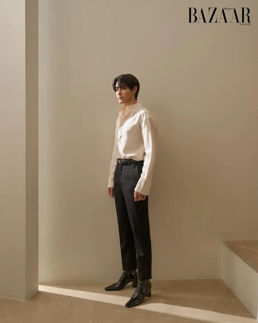 จุง-อาเชน @ Harper's BAZAAR Man Malaysia April 2024