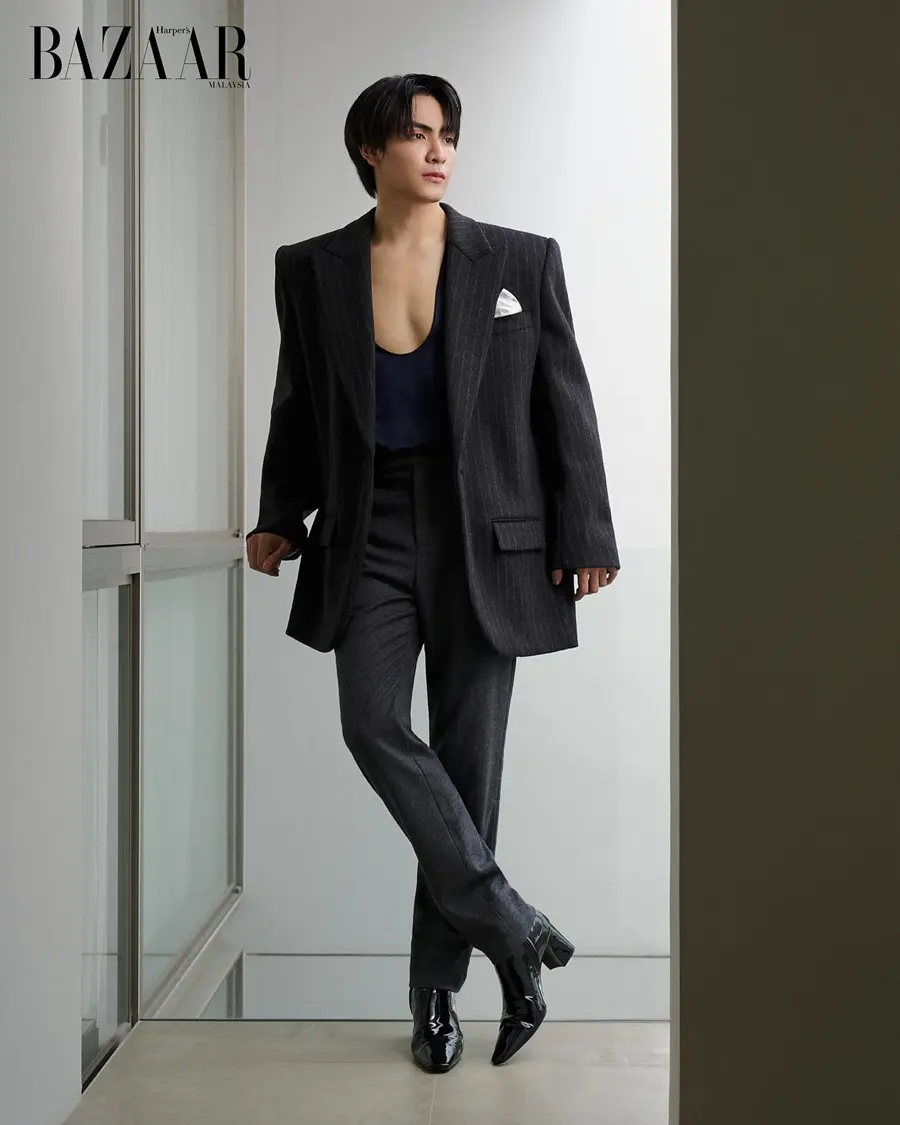จุง-อาเชน @ Harper's BAZAAR Man Malaysia April 2024