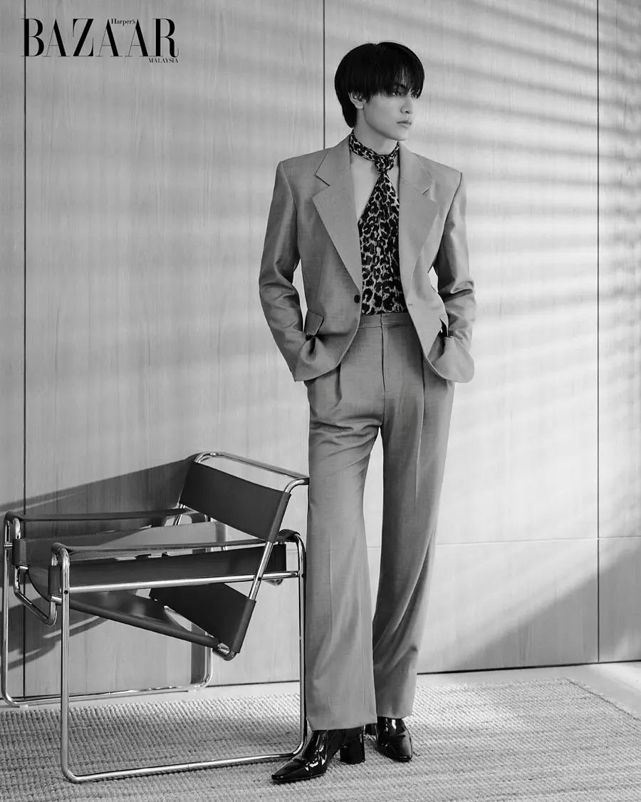 จุง-อาเชน @ Harper's BAZAAR Man Malaysia April 2024