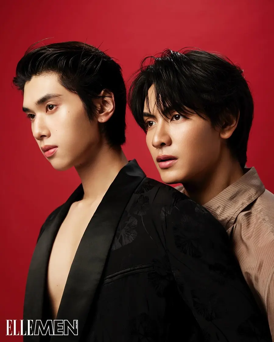 จุง อาเชน & ดัง ณัฎฐ์ฐชัย @ ELLE MEN HK May 2024
