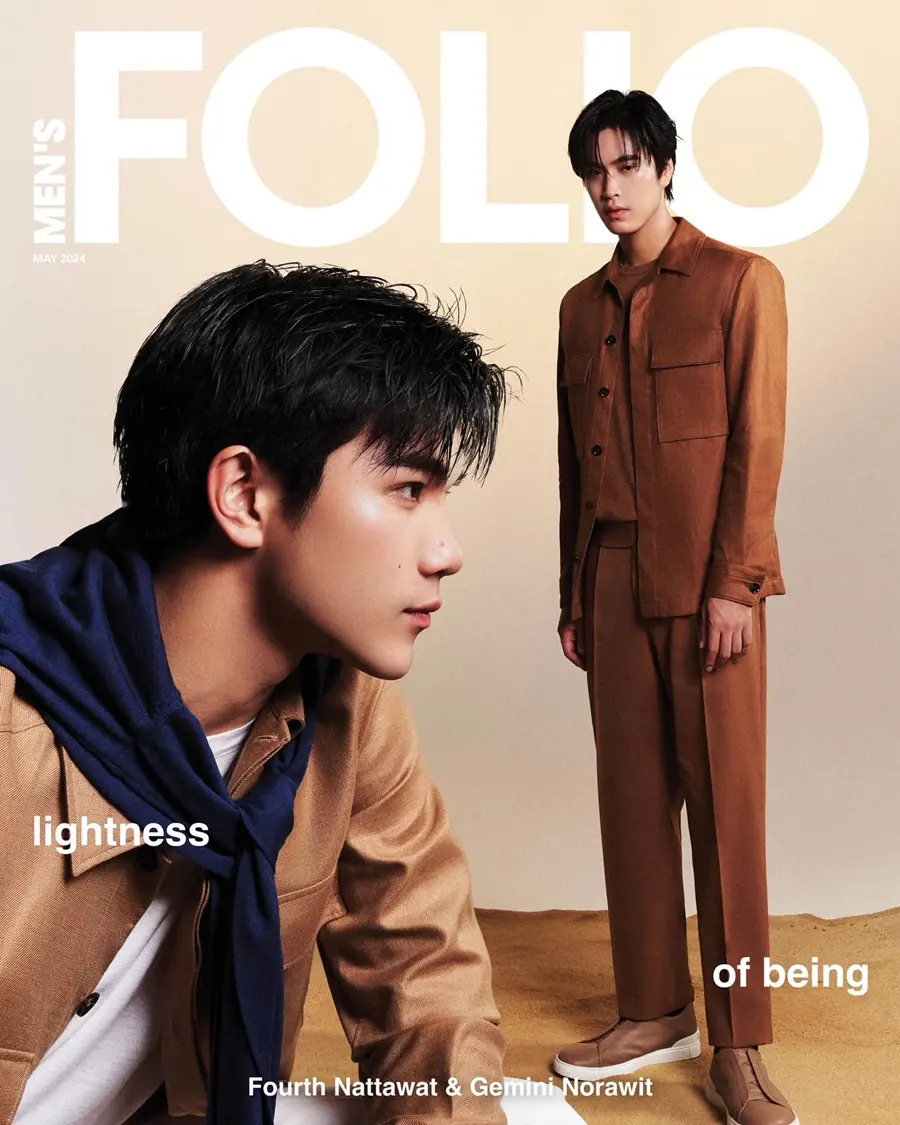 เจมีไนน์-นรวิชญ์ & โฟร์ท-ณัฐวรรธน์ @ MEN&rsquo;S FOLIO Singapore-Malaysia May 2024