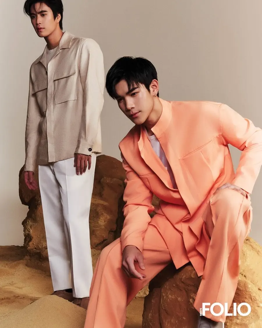เจมีไนน์-นรวิชญ์ & โฟร์ท-ณัฐวรรธน์ @ MEN&rsquo;S FOLIO Singapore-Malaysia May 2024