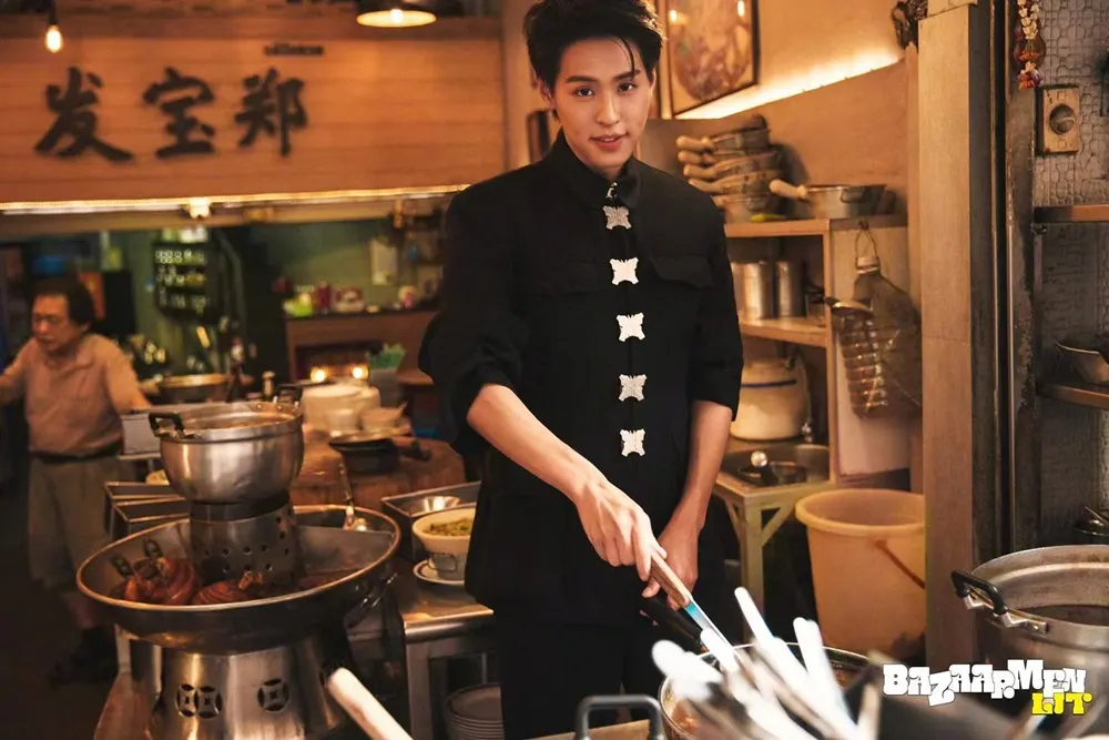 บิวกิ้น พุฒิพงศ์ @ Harper's BAZAAR Men LIT China April 2024
