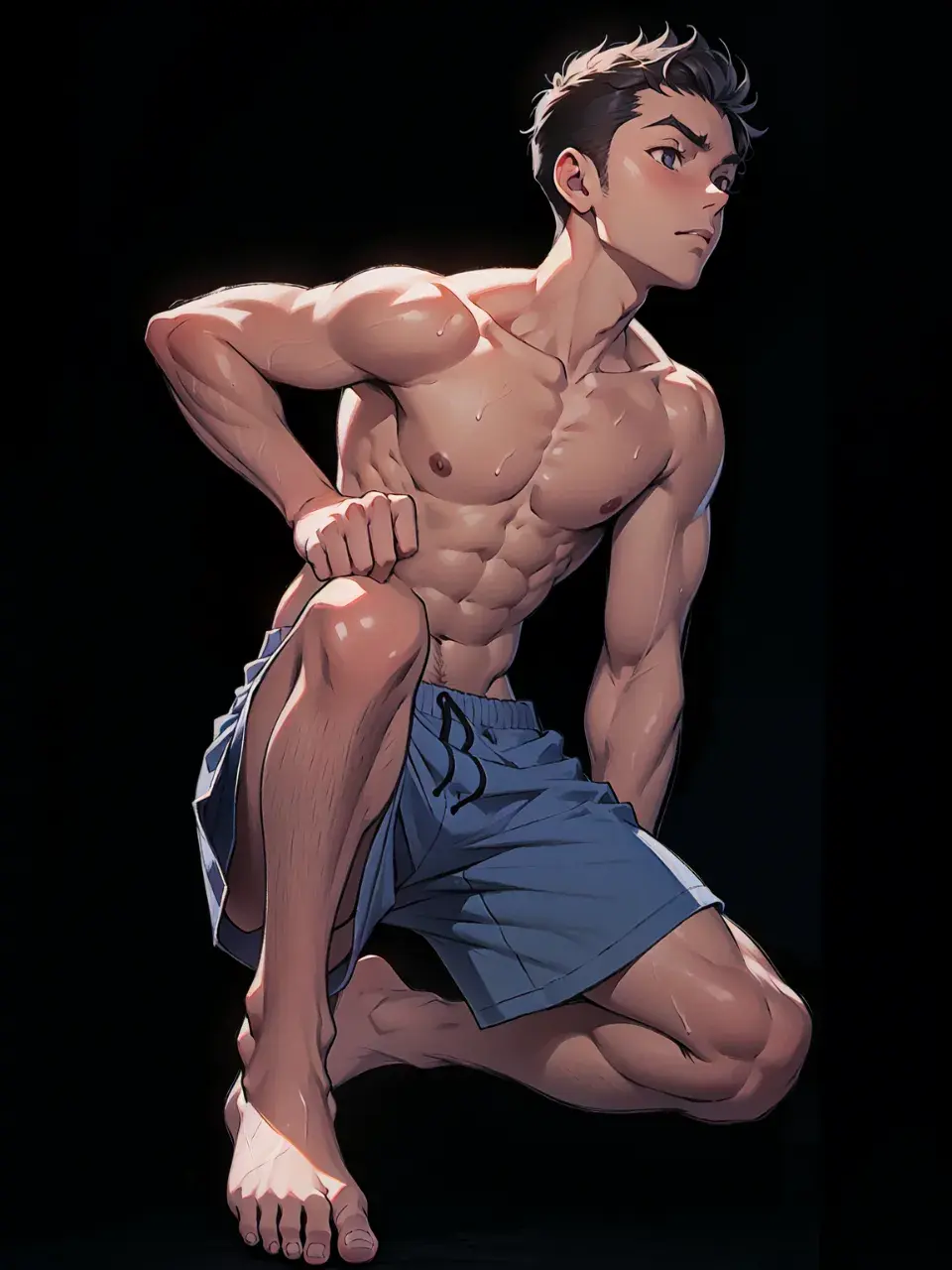 การ์ตูนผู้ชายหล่อเท่ 87