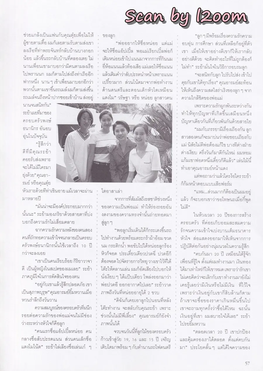 (วันวาน) กิ๊บ สาโรช @ นิตยสาร ทีวีบันเทิง ปีที่ 6 ฉบับที่ 64 เมษายน 2541