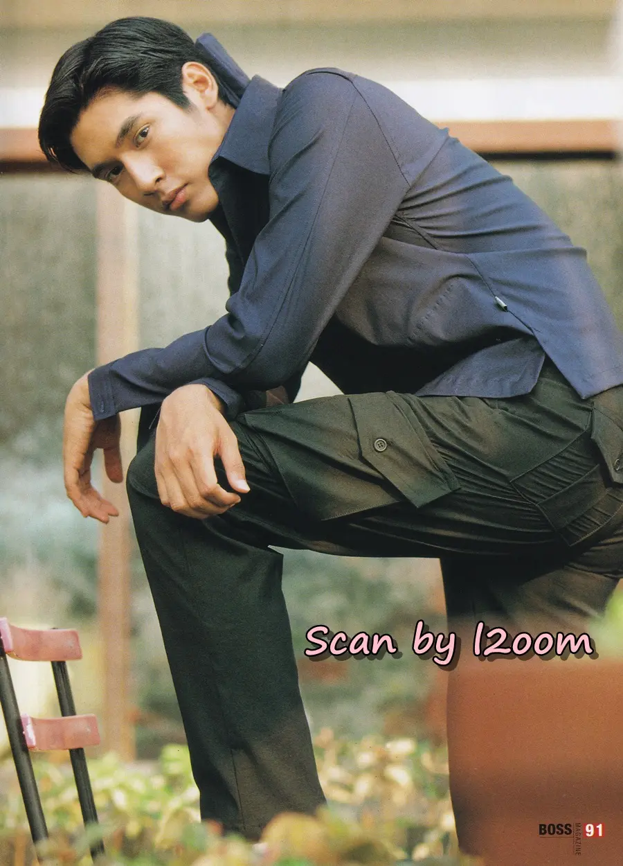 (วันวาน) วี วีรภาพ @ นิตยสาร BOSS ปีที่ 8 ฉบับที่ 95 มีนาคม 2543