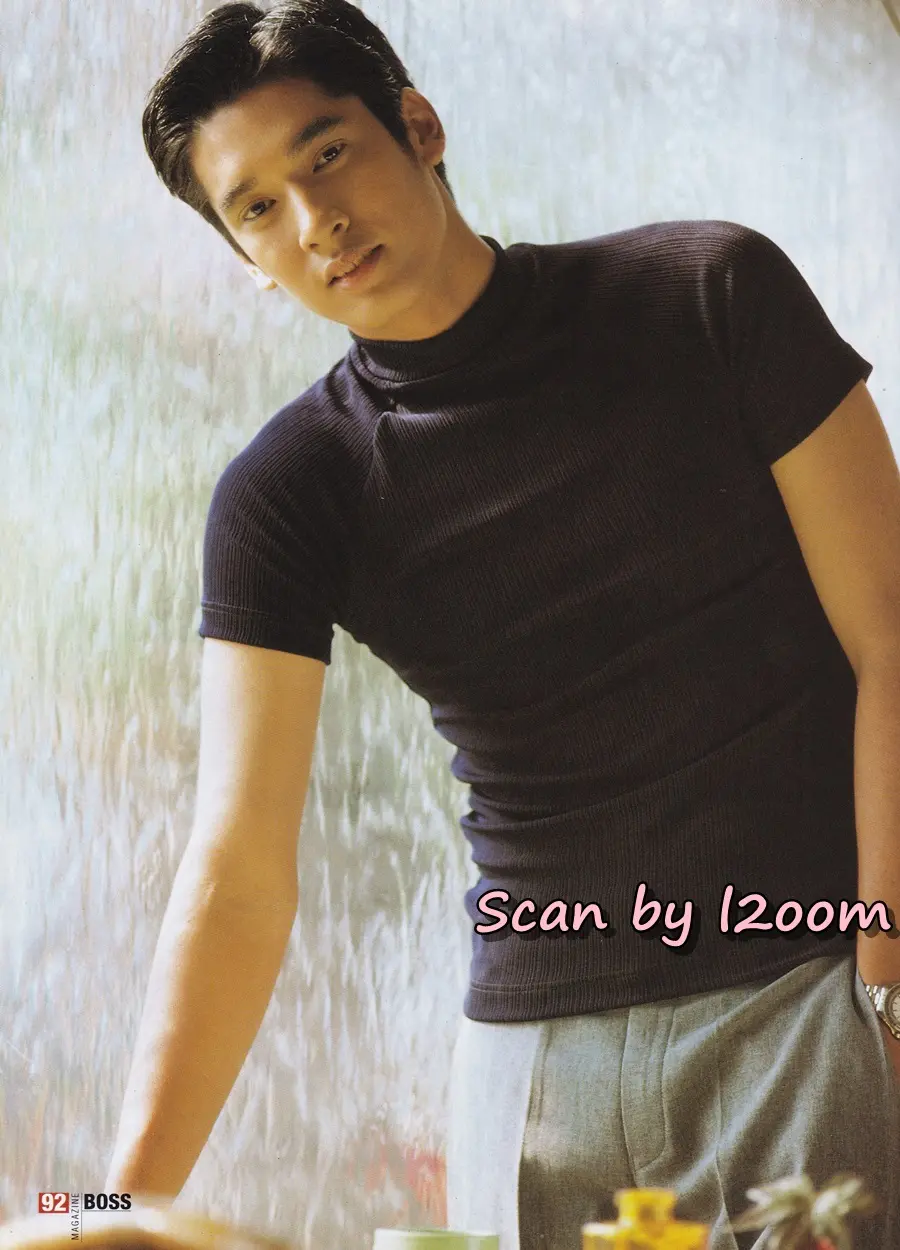 (วันวาน) วี วีรภาพ @ นิตยสาร BOSS ปีที่ 8 ฉบับที่ 95 มีนาคม 2543