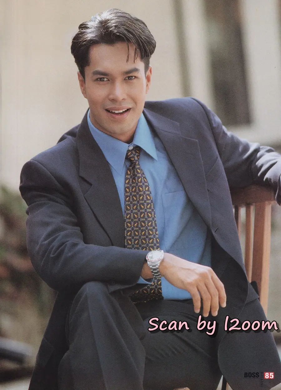 (วันวาน) วี วีรภาพ @ นิตยสาร BOSS ปีที่ 8 ฉบับที่ 95 มีนาคม 2543