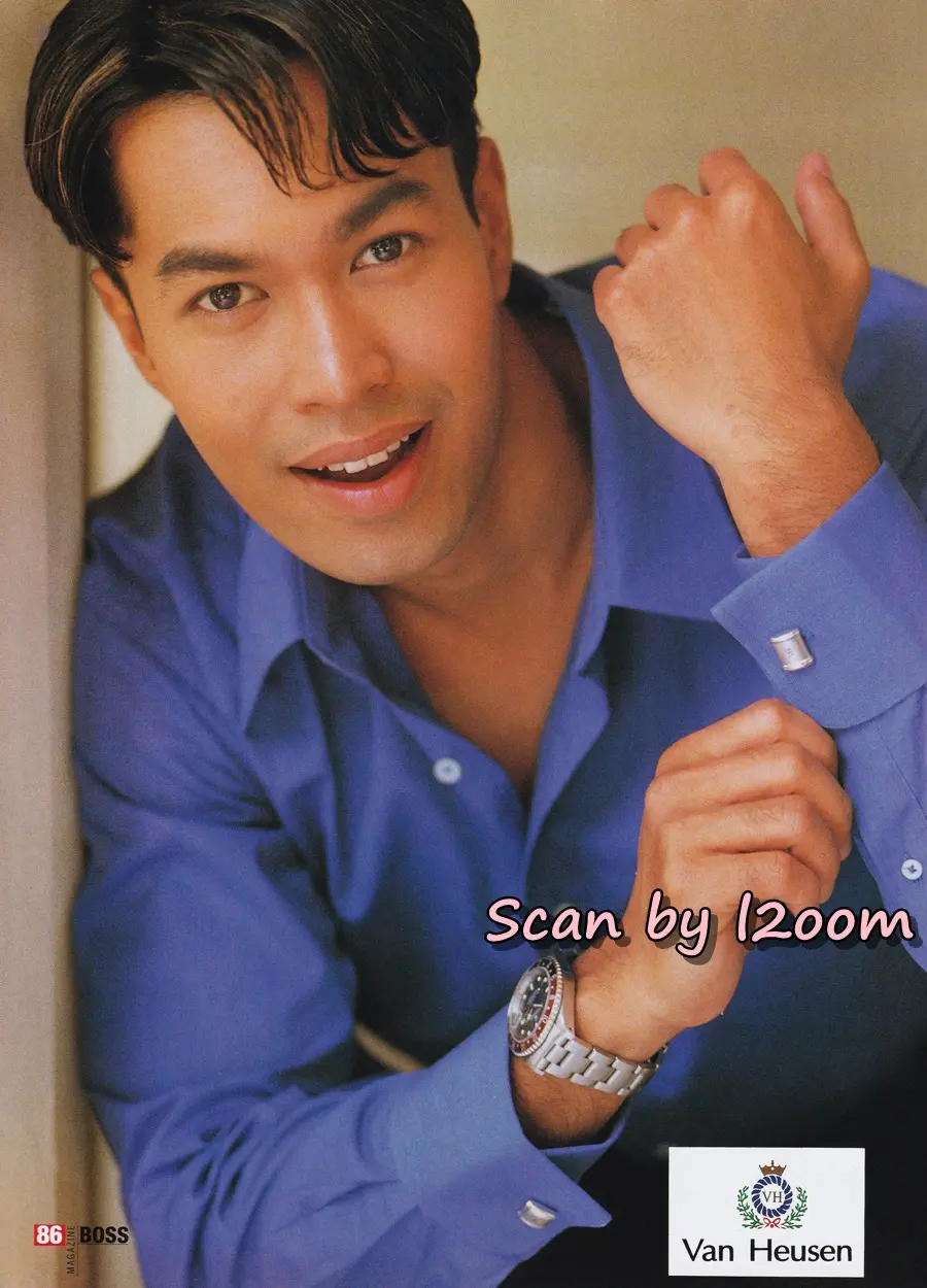 (วันวาน) วี วีรภาพ @ นิตยสาร BOSS ปีที่ 8 ฉบับที่ 95 มีนาคม 2543