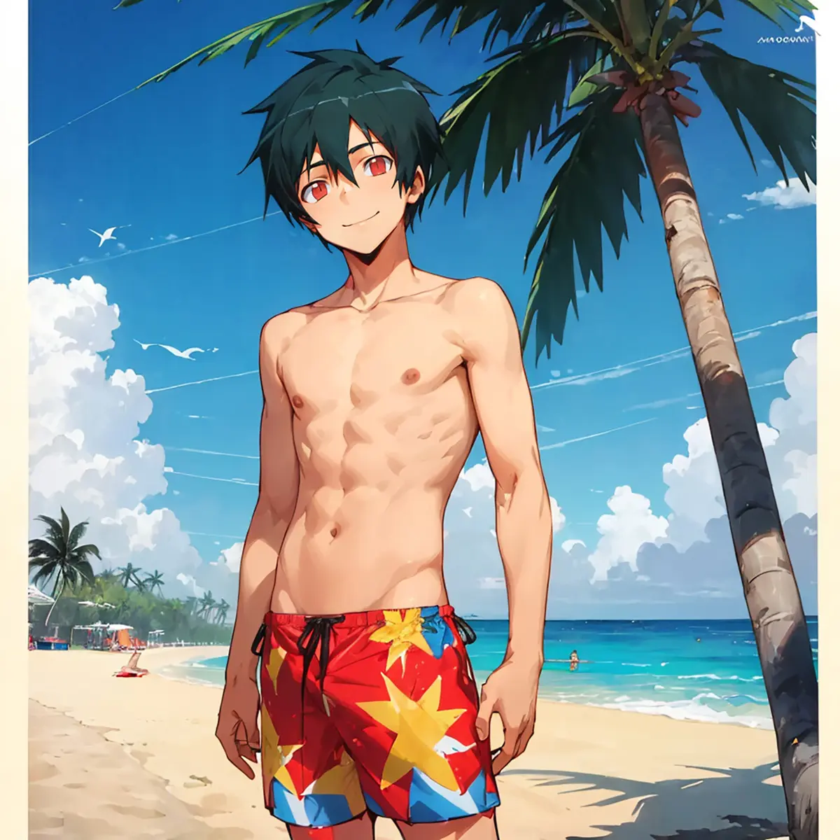 การ์ตูนผู้ชายหล่อเท่ 88