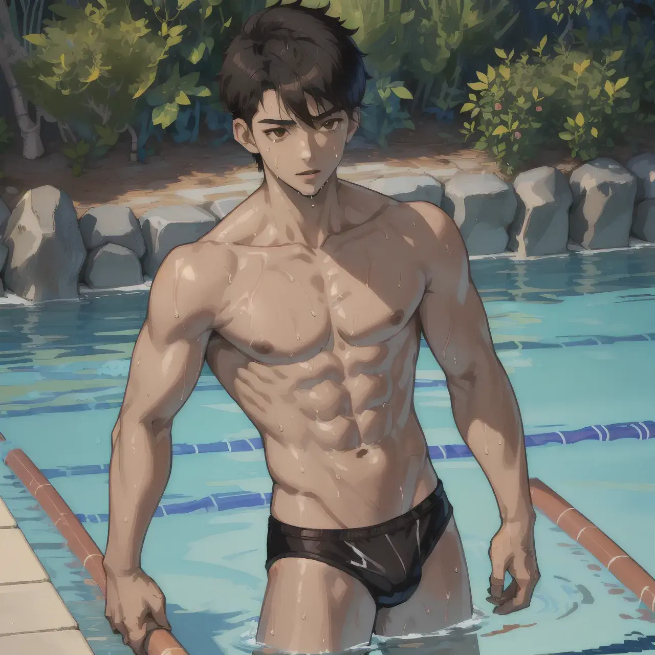 การ์ตูนผู้ชายหล่อเท่ 94