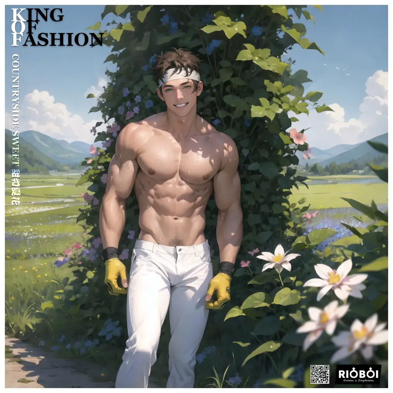 การ์ตูนผู้ชายหล่อเท่ 96