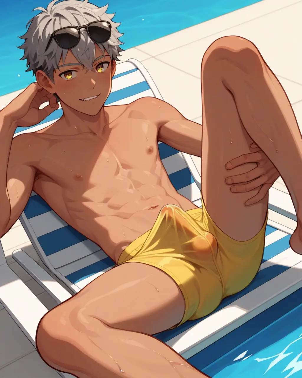 การ์ตูนผู้ชายหล่อเท่ 107