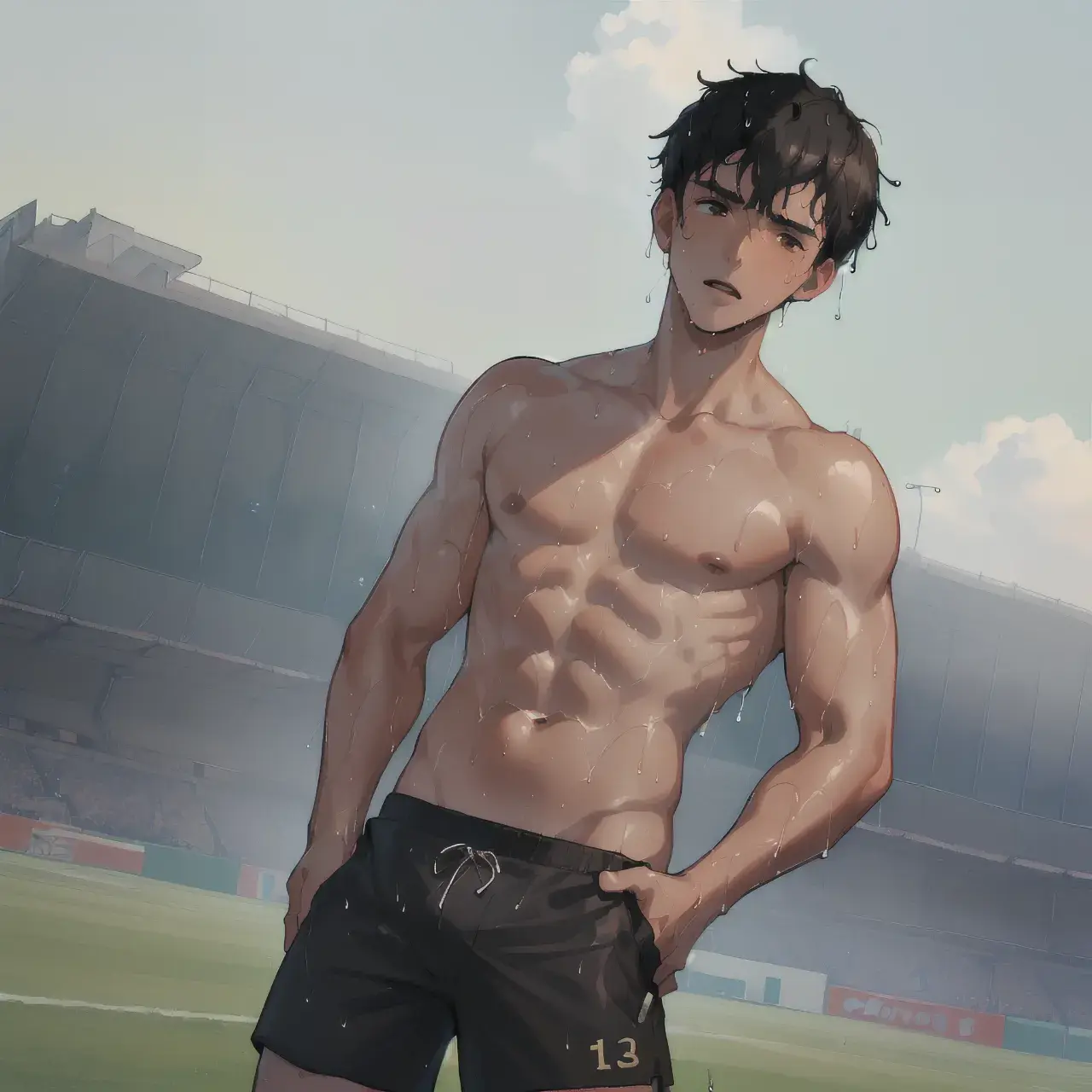 การ์ตูนผู้ชายหล่อเท่ 108