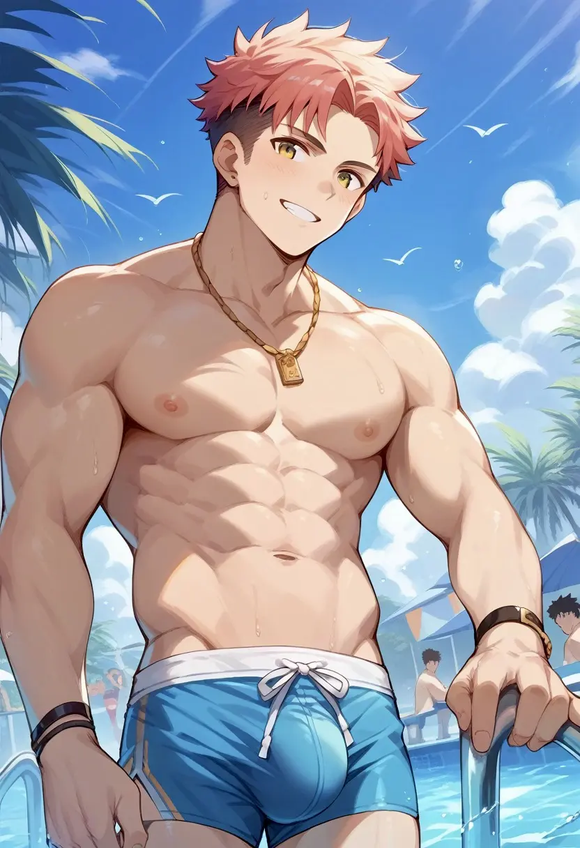 การ์ตูนผู้ชายหล่อเท่ 108