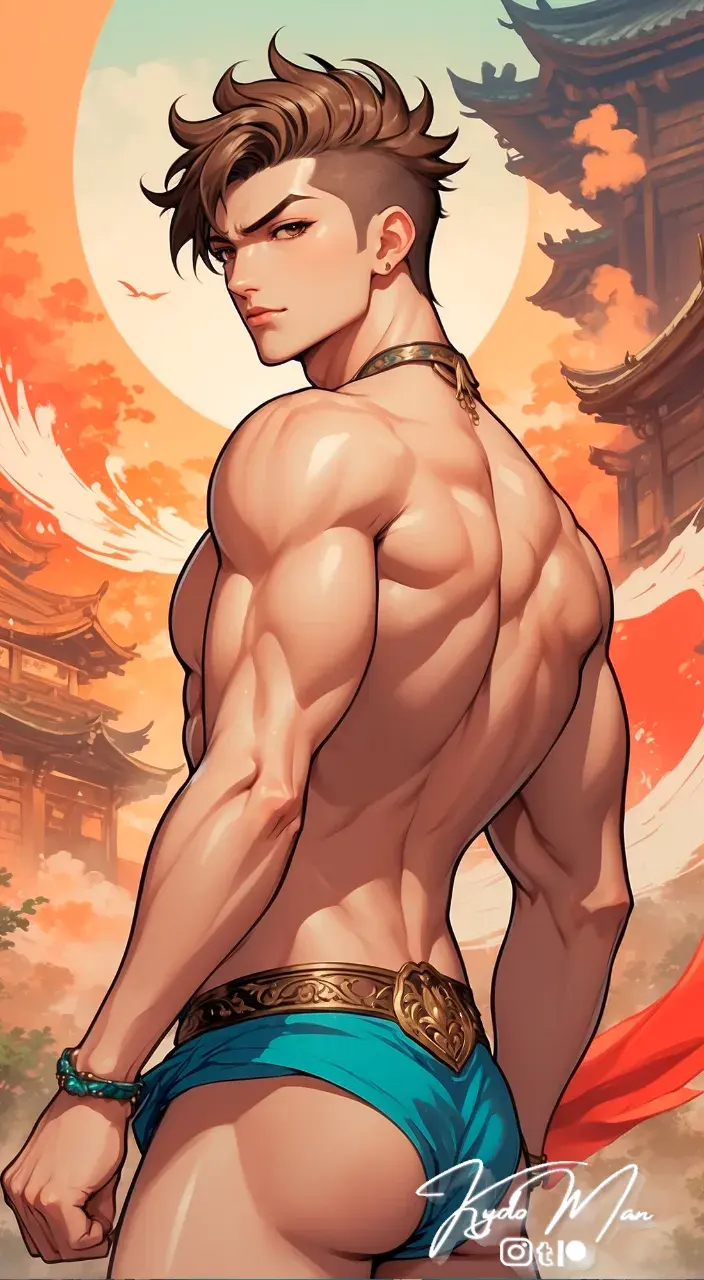 การ์ตูนผู้ชายหล่อเท่ 110