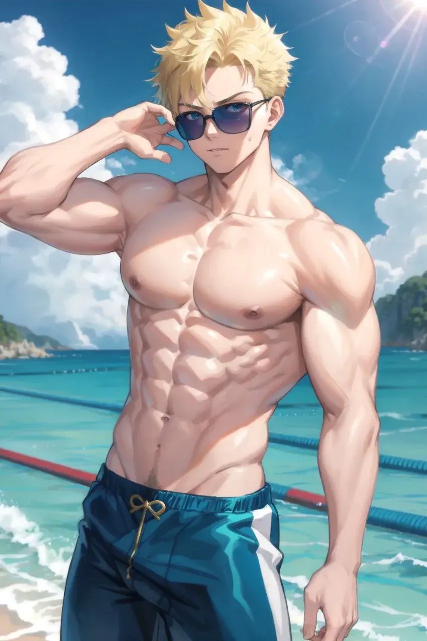 การ์ตูนผู้ชายหล่อเท่ 111