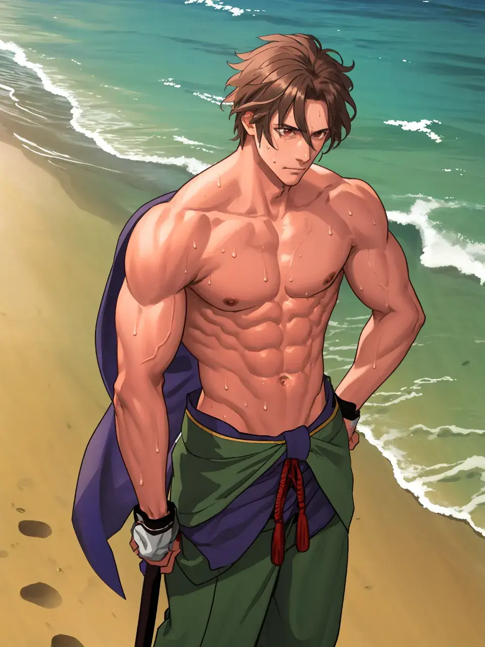 การ์ตูนผู้ชายหล่อเท่ 111