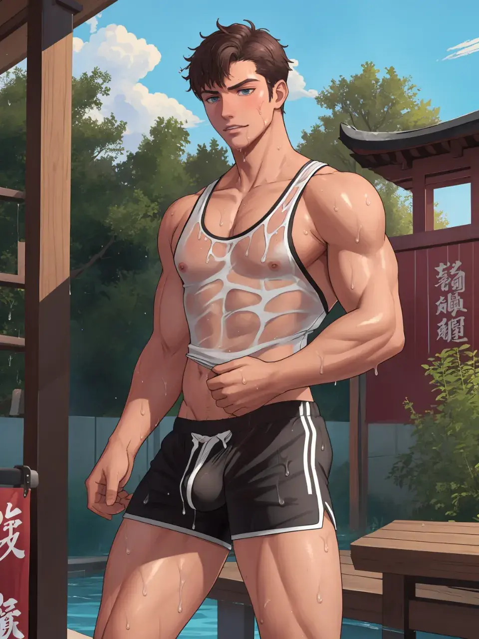 การ์ตูนผู้ชายหล่อเท่ 111